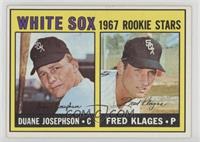 1967 Rookie Stars - Duane Josephson, Fred Klages