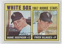 1967 Rookie Stars - Duane Josephson, Fred Klages