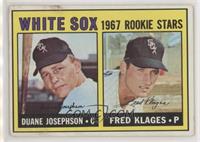 1967 Rookie Stars - Duane Josephson, Fred Klages [Good to VG‑EX]