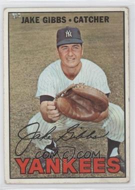 1967 Topps - [Base] #375 - Jake Gibbs [Good to VG‑EX]