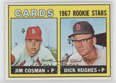 1967 Topps - [Base] #384 - 1967 Rookie Stars - Jim Cosman, Dick Hughes