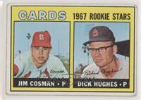 1967 Rookie Stars - Jim Cosman, Dick Hughes [Good to VG‑EX]