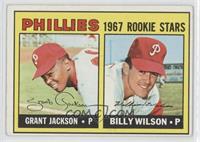 1967 Rookie Stars - Grant Jackson, Bill Wilson (Complete Line under Stats on Ba…