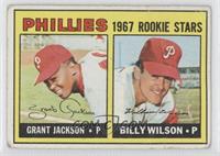 1967 Rookie Stars - Grant Jackson, Bill Wilson (Complete Line under Stats on Ba…