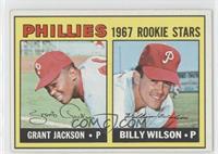 1967 Rookie Stars - Grant Jackson, Bill Wilson (Complete Line under Stats on Ba…