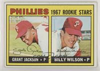 1967 Rookie Stars - Grant Jackson, Bill Wilson (Complete Line under Stats on Ba…