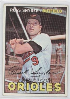 1967 Topps - [Base] #405 - Russ Snyder [Good to VG‑EX]