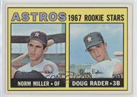 1967 Rookie Stars - Norm Miller, Doug Rader [Good to VG‑EX]