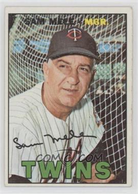 1967 Topps - [Base] #418 - Sam Mele [COMC RCR Good‑Very Good]