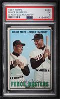 Willie Mays, Willie McCovey [PSA 5 EX]