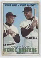 Willie Mays, Willie McCovey [Good to VG‑EX]