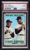 Willie Mays, Willie McCovey [PSA 6 EX‑MT]