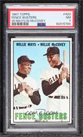 Willie Mays, Willie McCovey [PSA 7 NM]