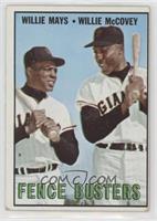 Willie Mays, Willie McCovey [Poor to Fair]