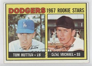 1967 Topps - [Base] #428 - 1967 Rookie Stars - Tom Hutton, Gene Michael