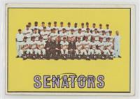 Washington Senators Team [COMC RCR Good‑Very Good]