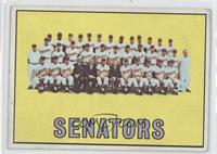 Washington Senators Team