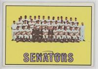 Washington Senators Team [COMC RCR Poor]