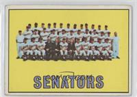 Washington Senators Team [Good to VG‑EX]