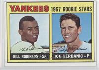 1967 Rookie Stars - Bill Robinson, Joe Verbanic