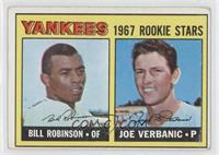 1967 Rookie Stars - Bill Robinson, Joe Verbanic [Good to VG‑EX]