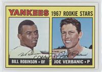 1967 Rookie Stars - Bill Robinson, Joe Verbanic