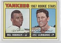 1967 Rookie Stars - Bill Robinson, Joe Verbanic [Noted]