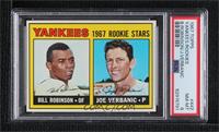 1967 Rookie Stars - Bill Robinson, Joe Verbanic [PSA 8 NM‑MT]