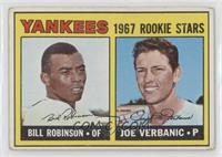 1967 Rookie Stars - Bill Robinson, Joe Verbanic [Poor to Fair]