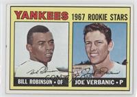 1967 Rookie Stars - Bill Robinson, Joe Verbanic