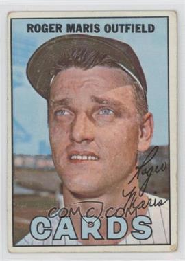 1967 Topps - [Base] #45.1 - Roger Maris (Cards)