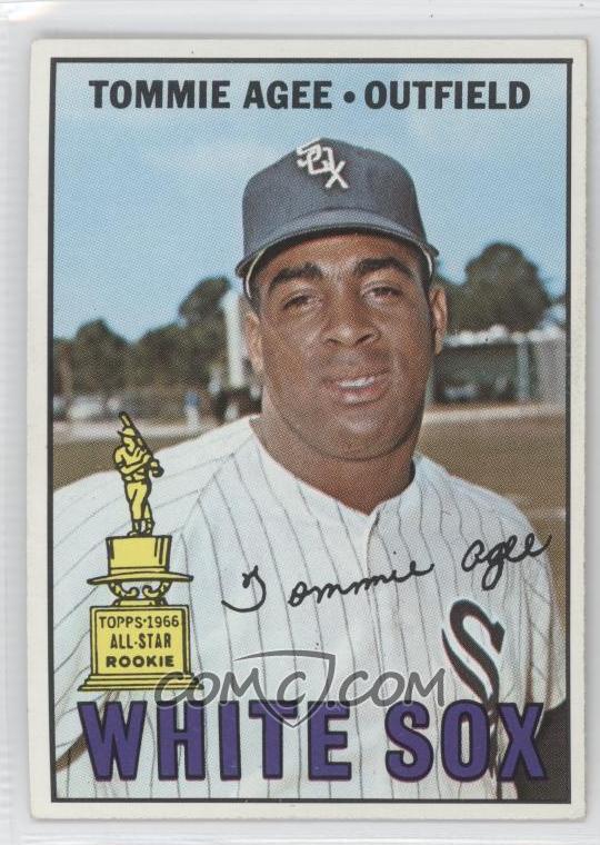 1967 Topps - [Base] #455 - Tommie Agee