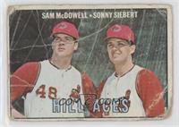 Hill Aces (Sam McDowell, Sonny Siebert) [Poor to Fair]