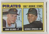 1967 Rookie Stars - John Gelnar, George Spriggs