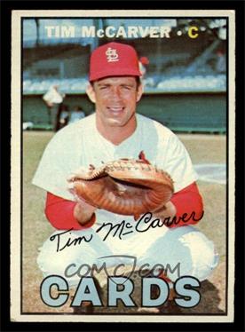 1967 Topps - [Base] #485 - Tim McCarver [EX]