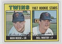 1967 Rookie Stars - Rich Reese, Bill Whitby