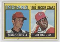 1967 Rookie Stars - George Culver, Jose Vidal