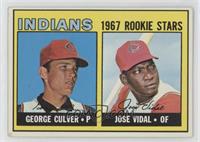 1967 Rookie Stars - George Culver, Jose Vidal [Poor to Fair]
