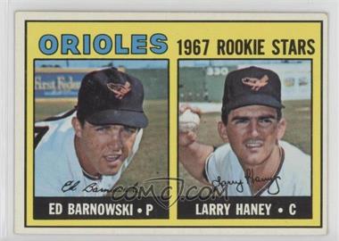 1967 Topps - [Base] #507 - 1967 Rookie Stars - Ed Barnowski, Larry Haney