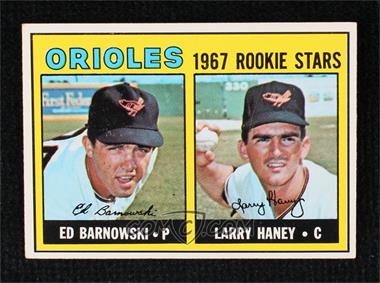 1967 Topps - [Base] #507 - 1967 Rookie Stars - Ed Barnowski, Larry Haney