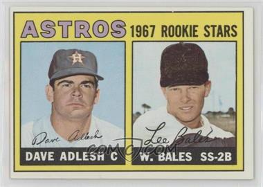 1967 Topps - [Base] #51 - 1967 Rookie Stars - Dave Adlesh, Wes Bales