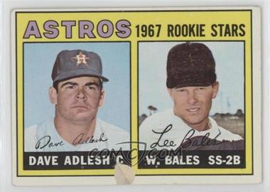 1967 Topps - [Base] #51 - 1967 Rookie Stars - Dave Adlesh, Wes Bales