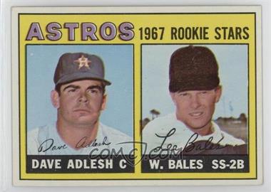 1967 Topps - [Base] #51 - 1967 Rookie Stars - Dave Adlesh, Wes Bales