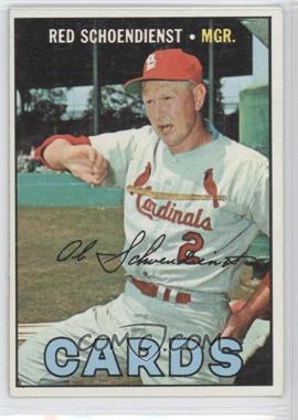 1967 Topps - [Base] #512 - Red Schoendienst