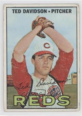 1967 Topps - [Base] #519 - Ted Davidson [Poor to Fair]