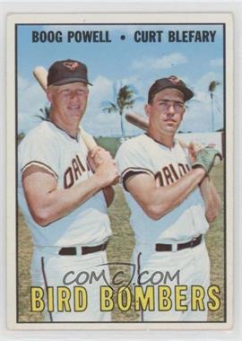 1967 Topps - [Base] #521 - Bird Bombers (Boog Powell, Curt Blefary)