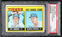 1967 Rookie Stars - Pat Dobson, George Korince [PSA 3 VG]