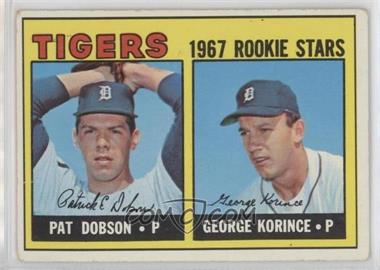 1967 Topps - [Base] #526 - 1967 Rookie Stars - Pat Dobson, George Korince