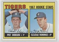 1967 Rookie Stars - Pat Dobson, George Korince