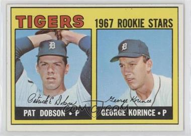 1967 Topps - [Base] #526 - 1967 Rookie Stars - Pat Dobson, George Korince